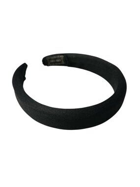 Black Handmade Padded Cushion Fashion Headband Hair Accessory